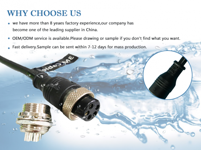 M16 Connecteur de connexion circulaire pour l'aviation M8 3 4 6 8Pins GX16 Homme Femme Front Back Mount Metal PCB Socket Connecteurs circulaires 0