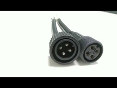 Connecteur électrique magnétique M15 à 4 broches, fils, fiches mâles et femelles