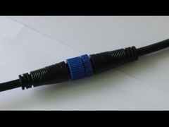 M15 LED éclairage extérieur câble IP67 2 broches 3 broches 4 broches 5 broches Din connecteur féminin