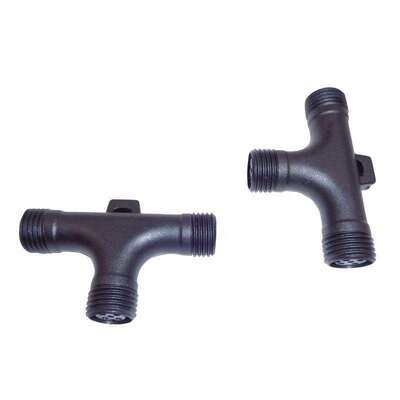 IP68 Waterproof LED Outdoor Lighting Connector Cable 3-Way 2/3/4-Pin T-Type Screw Fixing Copper Contact Material Aerospace UHF