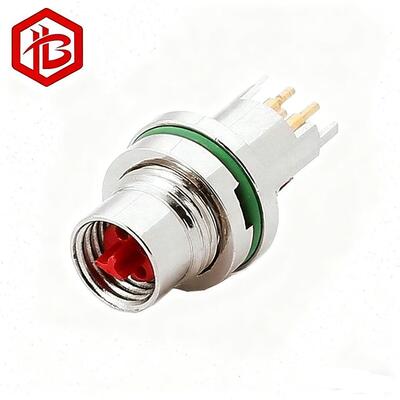 M8 DIN 3pin Nickel Plated Male to Female Straight Plug IP68 Waterproof DC 3A High Quality Sensor Cable