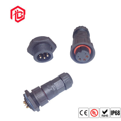 La LED allumant 2 3 4 5 Pin K19 IP67 imperméabilisent le connecteur