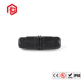 Male To Female L Type IP68 2P / 3P 20A Waterproof Connectors
