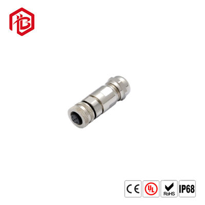 Acheter Goupille masculine du connecteur 4 du câble M12 d'aviation D de code imperméable d'IP67 online manufacture
