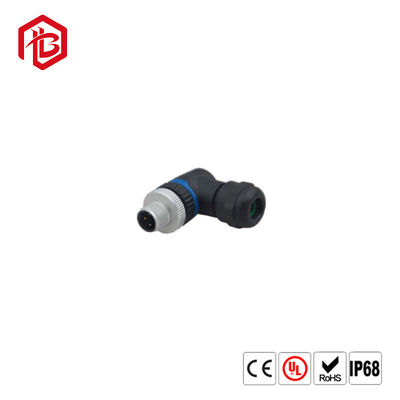 Acheter Cable connecteur imperméable électrique à angle droit de panneau du connecteur d'alimentation IP67 de Bett M12 4pin online manufacture