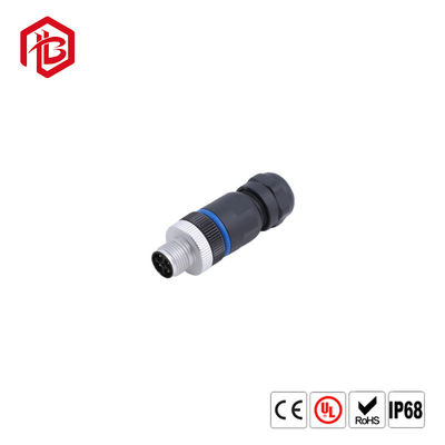 Acheter Mâle imperméable 2/3/4/5 Pin Panel Mounted Socket Connector de bride de la place IP67 du connecteur M12 online manufacture