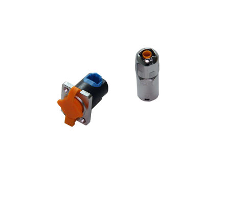 Acheter Prise multi imperméable de prise de banane du connecteur RJ45 M12 de 12V Pin Metal Male Push Pull online manufacture