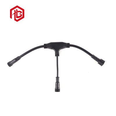 Acheter T-Type Tee fil étanche, ferme de chauffage par le sol, chaîne de lumière de reproduction, fil parallèle, connecteur étanche LED extérieur online manufacture