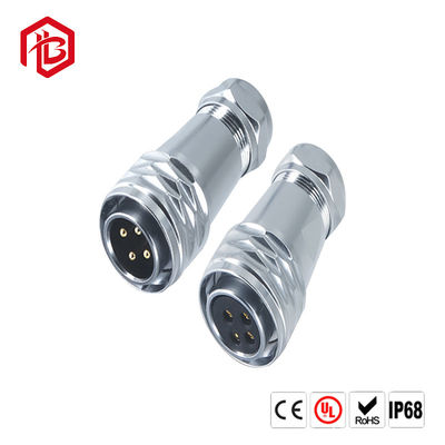 Acheter Connecteur imperméable à l'eau métallique industriel M12 avec prise d'aviation à tête droite 2-8Pin online manufacture