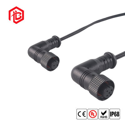 Acheter IP68 Waterproof M12 8 Pin Male Connector 90 Degree Right Angle Elbow Aviation Sensor Cable Circular Connector Product Connectors online manufacture