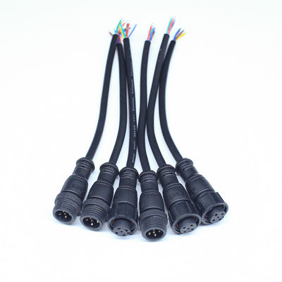 Acheter M15 Waterproof Circular Connector with 2-8 Pin Screw Terminal, 1A-25A Current Rating, and 2-8 Cores for Automotive and Industrial Applications online manufacture