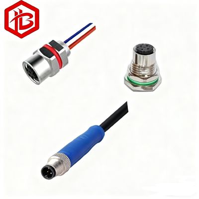 Acheter OEM ODM M5 4 Pin Female Connector Waterproof Circular Connector Cable M5 Connector online manufacture