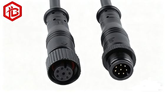 Acheter Connecteurs de câblage électrique étanches de haute qualité M12 METAL PLUG 2 3 4 5 6 7 8 broches online manufacture