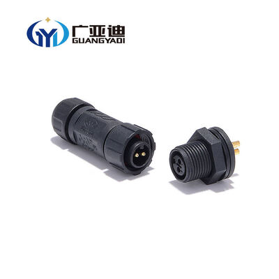 Acheter Connecteur électrique étanche circulaire M12 M16 M20 2 broches, fiche mâle assemblable, prise femelle, alimentation, pilote, connecteur de fil électrique, IP68 online manufacture