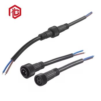 Acheter Vente directe d'usine Connecteur imperméable à l'eau M23 avec boîtier en nylon pour les applications automobiles et LED online manufacture