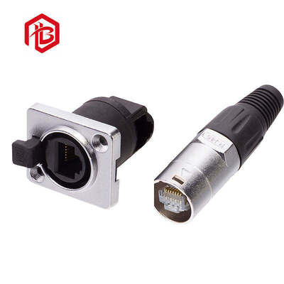 Acheter Connecteur électrique RJ45 en cuivre imperméable à l'eau pour applications RF aérospatiales online manufacture