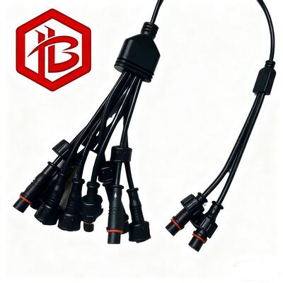 Acheter Connecteur de câble étanche M11 PVC UHF PCB mâle femelle multi-broches pour éclairage extérieur LED circulaire online manufacture