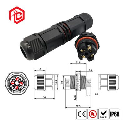 Acheter Connecteur étanche en cuivre (IP68) de type BETT L20 L pour les applications UHF/RF dans l'aérospatiale et les systèmes solaires online manufacture
