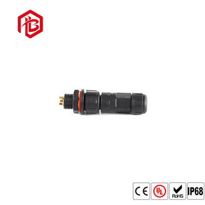 Acheter Le contact plaqué par or IP68 imperméabilisent le connecteur de bâti de panneau online manufacture