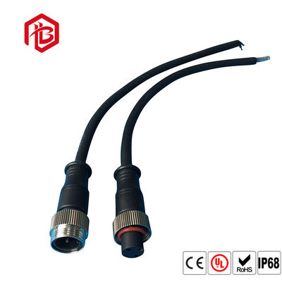 Acheter Métal M16 soudant le connecteur d'alimentation noir du blanc IP68 online manufacture