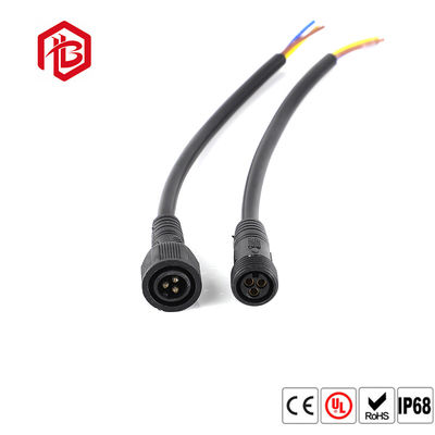 Acheter Étape de LED allumant le cable connecteur imperméable blanc noir de PVC online manufacture