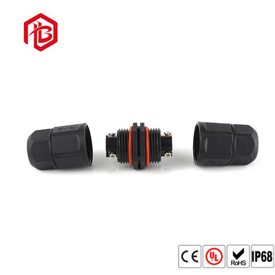 Acheter Nylon noir 2 3 4 Pin L connecteurs imperméables de vis de T online manufacture