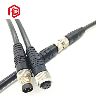 Acheter 10 pieds de 110V 220V 3 goupille le connecteur imperméable des données M8 online manufacture