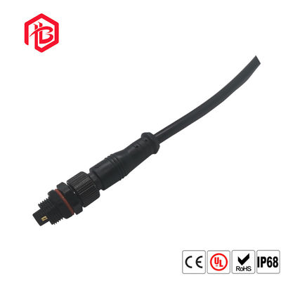 Acheter 250V connecteur imperméable du bâti IP67 M12 de panneau de PVC 4 Polonais online manufacture
