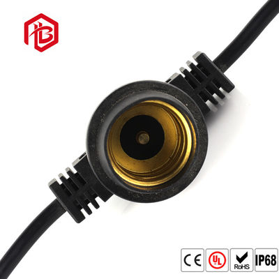 Acheter 2 prise noire blanche de support de la lampe de Pin Ip 65 E27 pour l'ampoule menée online manufacture