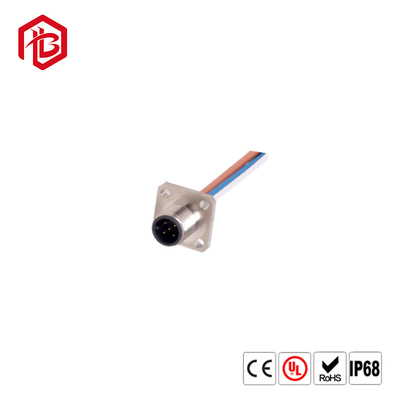 M12 Low Voltage Nylon M8 Waterproof Connectors 2 3 4 Pole
