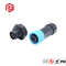 Ip68 A12 Nylon Aviation Pluggable Male And Female Plug Power Cord Self-Locking Waterproof Connector