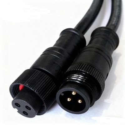 M8 M10 M12 M14 M16 M18 Male and Female Connector 2 3 4 5 6 7 8 10 Pin Circular LED Outdoor Lighting Waterproof Cable Connector