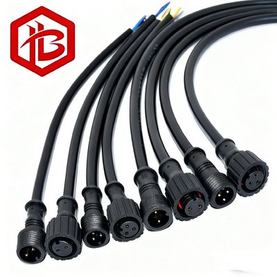 M11 PVC PLUG  M16 M18 Male and Female Connector 2 3 4 5 6 7 8 10 Pin Circular LED Outdoor Lighting Waterproof Cable Connector