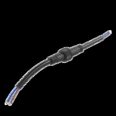 M23 IP68 Waterproof Copper Contact LED Microwave 4-Pin Male/Female Plug for PCB and Solar Power System Panel Mount Applications