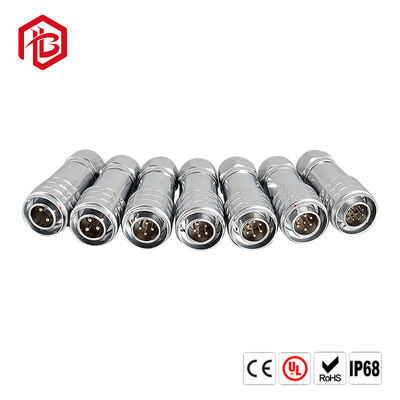 BETT Assembly Aerospace UHF/RF SF25 Self Lock 2/3/4 Pin IP68 High Level Waterproof Copper Contact Connector Plug