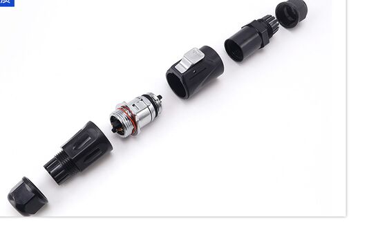 Industrial Plug IP68 Waterproof Aerospace Male Female Power Connector Multi-poles 2-Pin Plastic Housing 20A 500V PCB/FPC Adapter