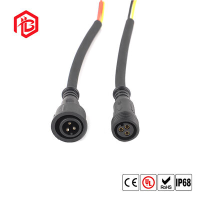 M19 Waterproof IP68 Nylon Cable Connector for Microwave and LED Lighting Applications (Custom)