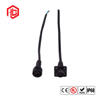 BETT M15 FLANGED IP68 Waterproof Plug with Nylon/PVC Housing (Male/Female)