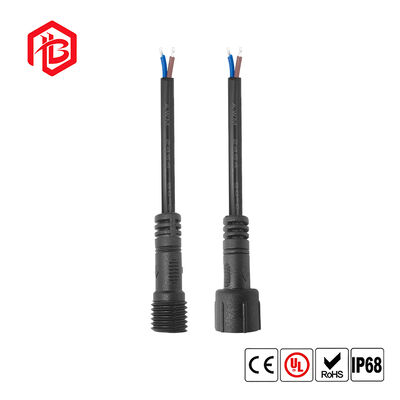 M10 PVC Male/Female Copper Contact Waterproof Plug for Aerospace and Solar Power Systems