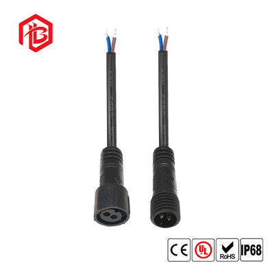 M10 PVC Male/Female Copper Contact Waterproof Plug for Aerospace and Solar Power Systems