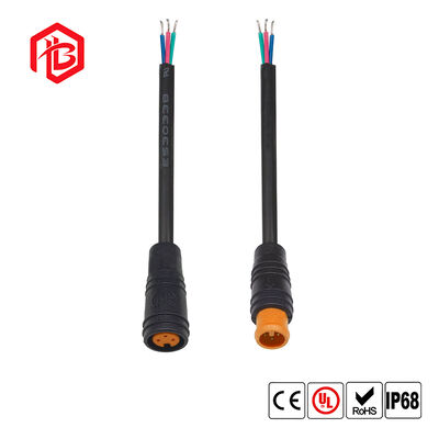 M6 QUICK Male/Female Copper Contact Waterproof Connector Plug with IP68 Rating for Aerospace Applications