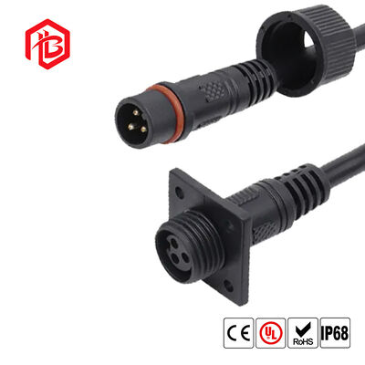 M19 NLYON Waterproof Power Connector with Cable IP68 Rated 250V