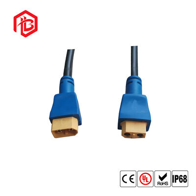 XT60 Waterproof Male/Female Copper Connector with Cable Plug for Aerospace & Solar Power Systems
