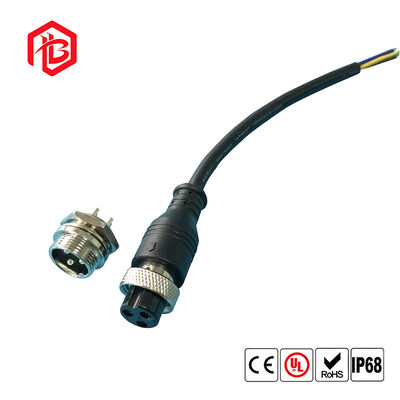 GX12 METAL PLUG Waterproof Male/Female 6A Copper IP65 Power Connector