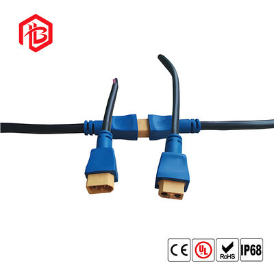 XT60 Waterproof Plug Connector-Male/Female Copper Contacts 6A/10A Rated Current for Aerospace & Solar Power Systems