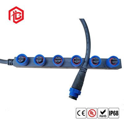 M15F Waterproof Connector for FPC Microwave RF UHF Applications IP68 Rated