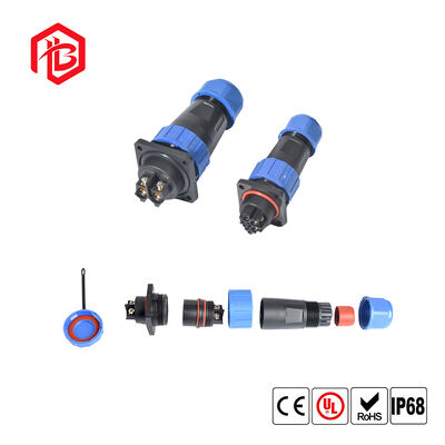 SP 13F FLANGE SERIES AVIATION PLUG-Waterproof Connector Copper Contacts PC Housing IP68 Rated