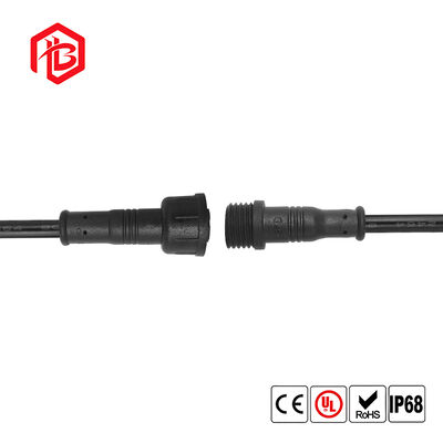 M11 Plugs IP65 Factory Price Male Female Black NylonAerospace UHF PCB Copper Contact 16A 500V Waterproof LED Lamp Connectors