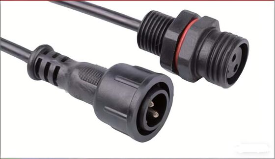 M19 PANEL MOUNT PLUG Homme et femme 2 3 4 5 épingles Circulaire LED Aérospatiale RF étanche IP68 connecteur de câble