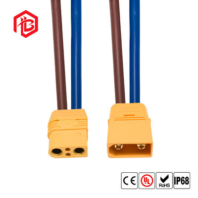 Connecteur XT30 mâle/femelle étanche à contact en cuivre, boîtier en nylon, aérospatial, 30A, 60V, IP68